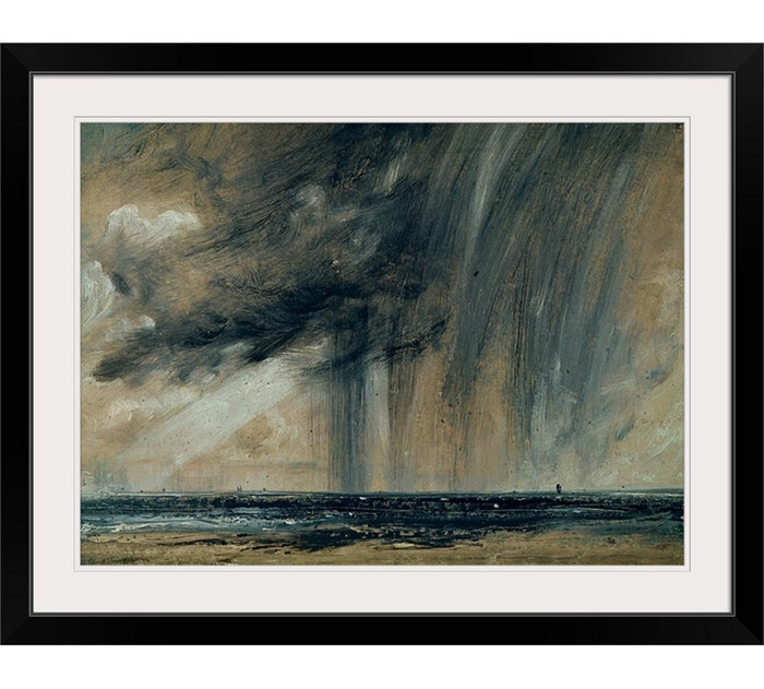 Vault W Artwork John Constable Rainstorm Over The Sea, C